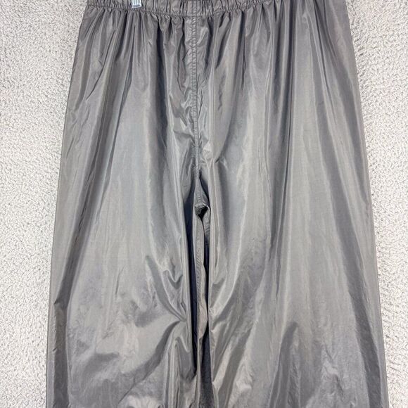 Cabelas Waterproof Pants Mens Large Gray Outdoor Hiking Camping Nylon 32x30 - Picture 3 of 13